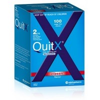 QuitX 经典口味尼古丁 戒烟口香糖 2mg 