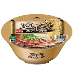 统一 冠军榜 兰州牛肉面 方便面 碗装 122g/碗 *23件