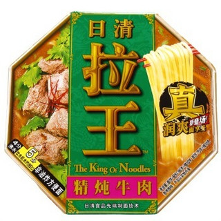 NISSIN 日清食品 拉王精炖牛肉口味 方便面 96g