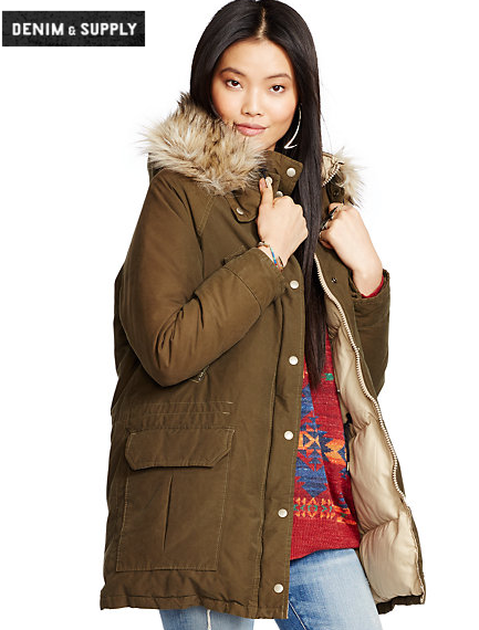 #有货自远方来#Ralph Lauren官网购入女士羽绒服 Hooded Down Parka