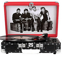 新低价：CROSLEY CR8005A Cruiser 3-Speed 便携复古唱片音箱 (One Direction)