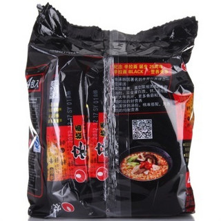 NONGSHIM 农心 辛拉面Black 豚骨汤风味方便面 袋面四连包 134g*4包