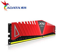 ADATA 威刚 DDR4 8G 2400 红色游戏威龙 Z1-R4 台式机内存