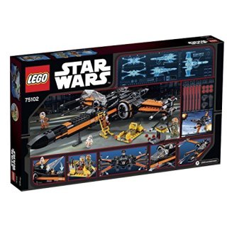 商品lego乐高星球大战系列75102新版x翼战机