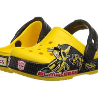 卡骆驰 crocs 卡洛驰 CB Transformers Bumblebee 变形金刚 大黄蜂 童款洞洞鞋