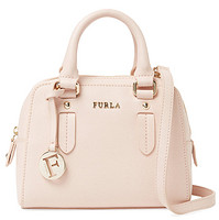 FURLA 芙拉 Elena Mini Saffiano Leather Satchel 小号贝壳包