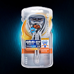 Gillette 吉列 锋隐致顺 动力剃须刀 银色版（1刀架+1刀头）