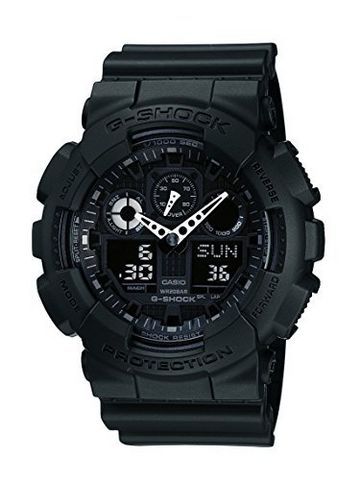 CASIO 卡西欧 G-SHOCK GA-100-1A1 双显运动手表