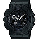 CASIO 卡西欧 G-SHOCK GA-100-1A1 双显运动手表