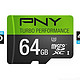 PNY 必恩威 U3 Turbo Performance 64GB TF存储卡（90M/s，60M/s）