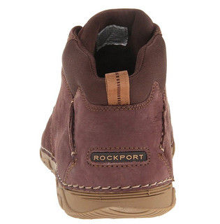 ROCKPORT 乐步 Rocsports Lite 2 Chukka 男款真皮短靴 Dark Brown Nubuck 7D（M）