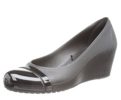 crocs 卡洛驰 Cap Toe Wedge 女士坡跟鞋