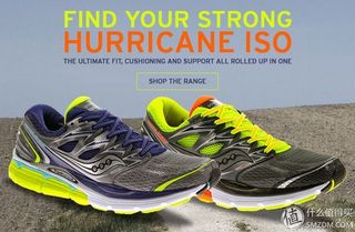 saucony Hurricane ISO 男款 *级支撑跑鞋 S20259 黑/橘/荧光黄