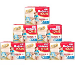 HUGGIES 好奇 金装 婴儿成长裤【男】L108片