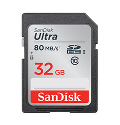 SanDisk 闪迪 SDHC UHS-1 Ultra 32G 533X SD存储卡