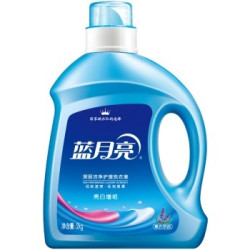 蓝月亮 亮白增艳洗衣液（薰衣草）2kg*6瓶 + 蓝月亮 机洗至尊 2.36kg