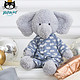  jellycat 舒睡大象 毛绒玩具　