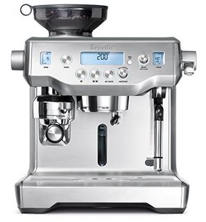 Breville 铂富 BES980XL 电脑编程意式咖啡机