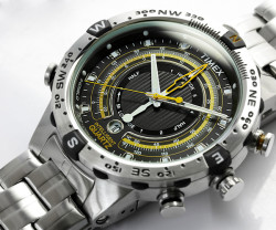 TIMEX 天美时 Adventure 系列 男款时装腕表 T2N738（潮汐、温度、指南针）