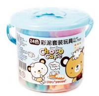 deli 得力 24色橡皮泥