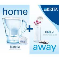 BRITA Marella 一壶一芯 3.5L + Fill & Go便携式过滤水杯套装