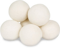 Smart Sheep 6-Pack XL Premium 100% Wool Dryer Balls 100%天然羊毛干衣球