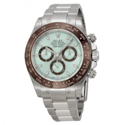 ROLEX 劳力士 Cosmograph Daytona Ice Blue Dial Platinum 冰蓝盘宇宙型迪通拿 机械计时腕表 116506
