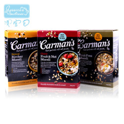 Carman's 澳洲进口麦片500g*2盒装 口味随机