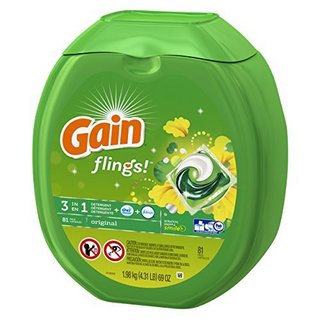 Gain Flings Original Laundry Detergent Pacs 原味洗衣胶囊