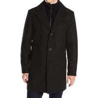 KENNETH COLE New York Classic 男士羊毛混纺大衣