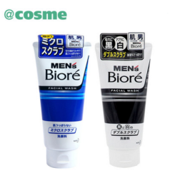 Biore 碧柔 男士深层清洁洗面奶130g+磨砂洁面乳130g