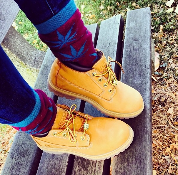 Timberland 添柏岚 Nellie 女士真皮短靴 Wheat Yellow US 5