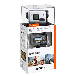 SONY 索尼 HDR-AS200VR 运动摄像机 实时监控套装（摄像机 + 手戴式监控器）