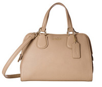 COACH 蔻驰 Refined Grain Mini Nolita 女式单肩包