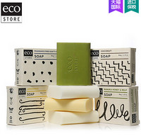 ecostore 蜂蜜海藻皂+山羊奶皂+柠檬草香皂+椰汁洗澡皂