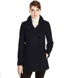 TOMMY HILFIGER 女士双襟大衣 