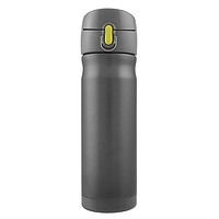 THERMOS 膳魔师 JMW5004CH4 不锈钢真空保温杯 342ml 深灰色/绿黄色