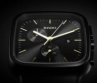 RADO 雷达 R5.5 皓星系列 R28886172 男士计时腕表