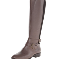Nine West 玖熙 Bridge Riding 女士真皮中筒靴