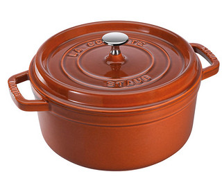 STAUB Round Cocotte 4夸脱铸铁锅