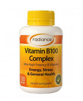 radiance Vitamin B100 综合维生素B胶囊 120粒