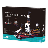 nanoblock 微型积木 NBM-011 海贼船