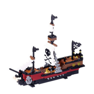 nanoblock 微型积木 NBM-011 海贼船