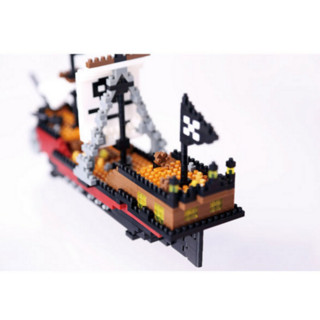 nanoblock 微型积木 NBM-011 海贼船