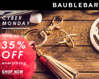 海淘券码:BAUBLEBAR 官网 全场饰品 剁手星期一限时促销