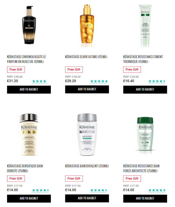 KÉRASTASE 卡诗 全线产品 剁手星期一促销