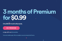 Spotify 3个月 高级会员