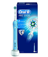 博朗 Oral-B PRO 2000 CrossAction 2-Mode可充电电动牙刷