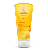 WELEDA 维蕾德 金盏花儿童洗发沐浴露二合一 200ml