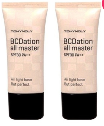 TONYMOLY 魔法森林 BC多效保湿粉底中样 20ml 2*2